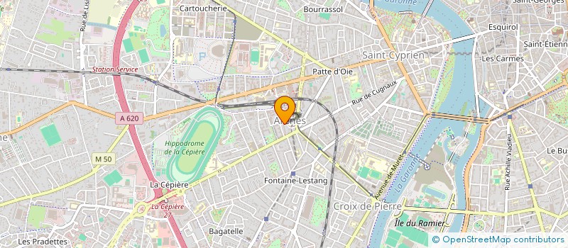 localisation de l'entreprise MONSIEUR BEKHALED BOUDA  TOULOUSE