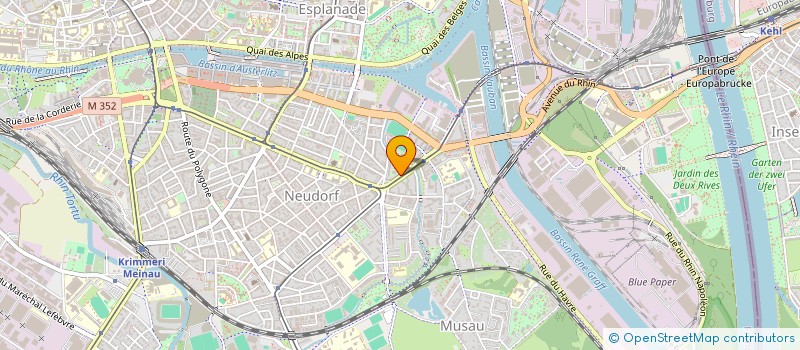 localisation de l'entreprise MONSIEUR BEKIM LJATIFI à STRASBOURG