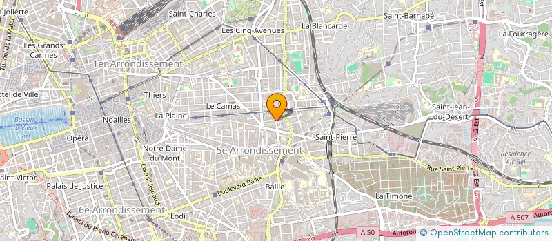 localisation de l'entreprise MONSIEUR BEKIM MUSTAFI à MARSEILLE