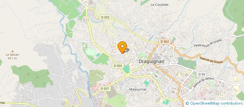 localisation de l'entreprise MONSIEUR BEKIM XHAFAJ  DRAGUIGNAN