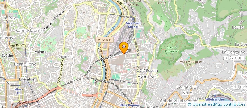 localisation de l'entreprise MONSIEUR BEKIR BEN HAMOUDA  NICE