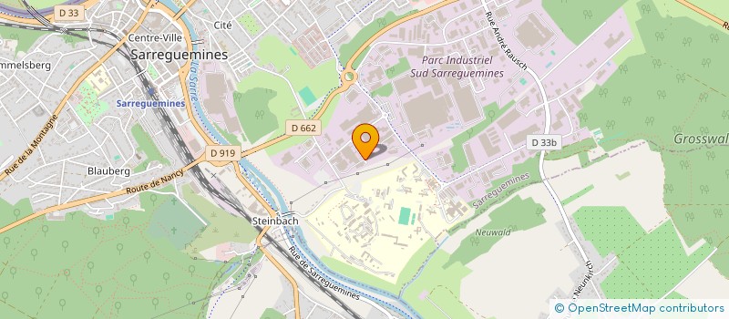 localisation de l'entreprise MONSIEUR BEKIR COSKUN  SARREGUEMINES