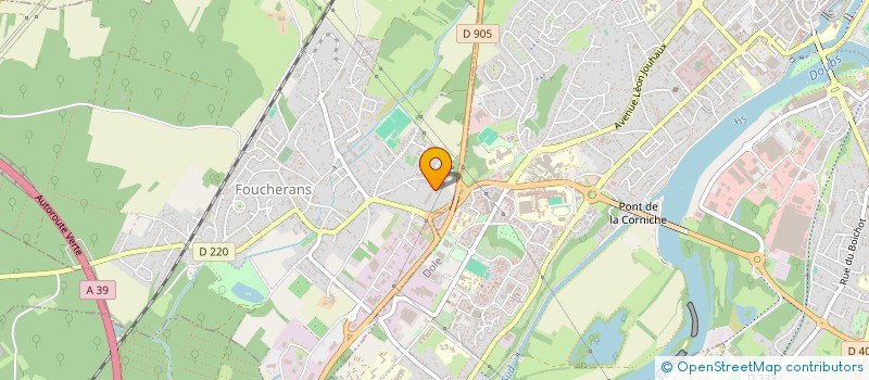 localisation de l'entreprise MONSIEUR BEKIR DAGLAR  FOUCHERANS