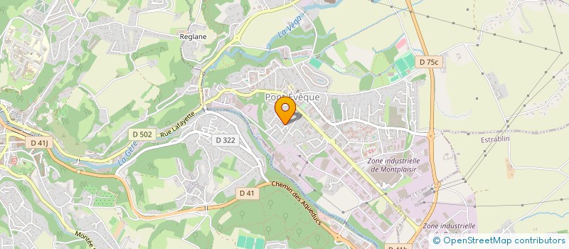 localisation de l'entreprise MONSIEUR BEKIR DONER  PONT-EVEQUE