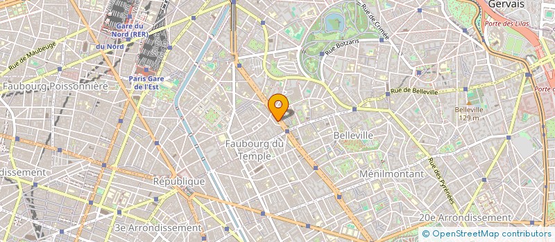 localisation de l'entreprise MONSIEUR BEKIR DZELJILJI  PARIS