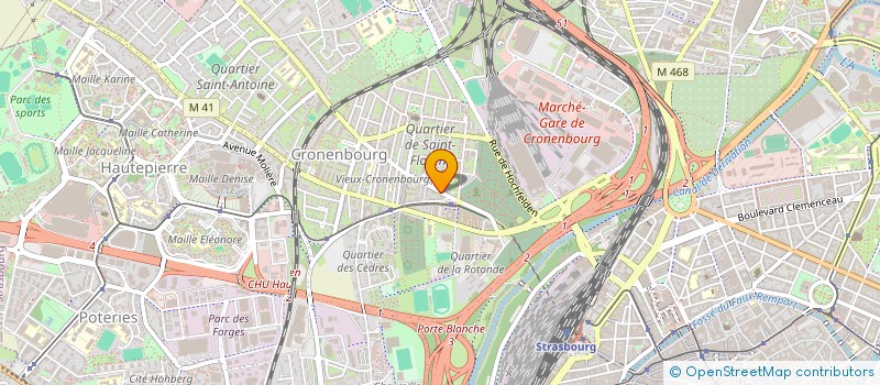 localisation de l'entreprise MONSIEUR BEKIR ER à STRASBOURG