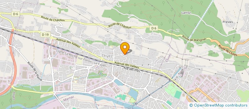 localisation de l'entreprise MONSIEUR BEKIR KARAER  THYEZ