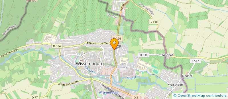 localisation de l'entreprise MONSIEUR BEKIR URAY  WISSEMBOURG