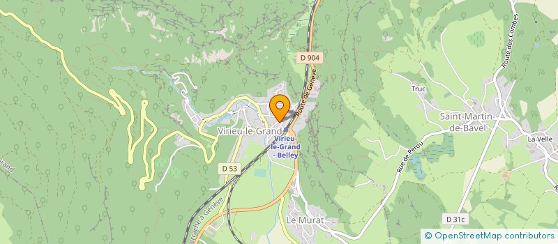 localisation de l'entreprise MONSIEUR BEKTAS CALHAN à VIRIEU-LE-GRAND