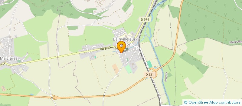 localisation de l'entreprise MONSIEUR BEKTAS EGILMEZ  BAINVILLE-SUR-MADON