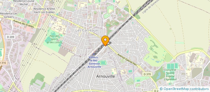 localisation de l'entreprise MONSIEUR BEKZAT ANARMATOV  ARNOUVILLE