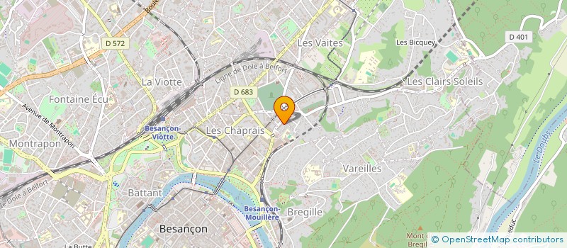 localisation de l'entreprise MONSIEUR BEL LY à BESANCON