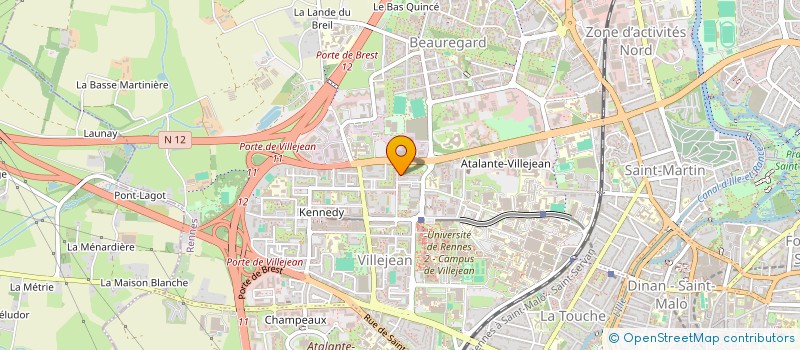 localisation de l'entreprise MONSIEUR BELADJ GRONE  RENNES