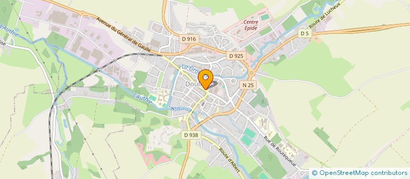 localisation de l'entreprise MONSIEUR BELAID AFASSI à DOULLENS