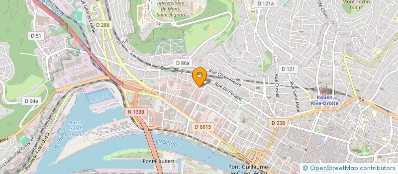 localisation de l'entreprise MONSIEUR BELAID AIT ALLAOUA  ROUEN