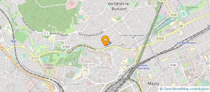 localisation de l'entreprise MONSIEUR BELAID AKROUF à VERRIERES-LE-BUISSON