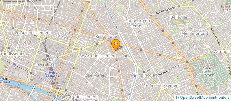 localisation de l'entreprise MONSIEUR BELAID BELHAMICHE à PARIS