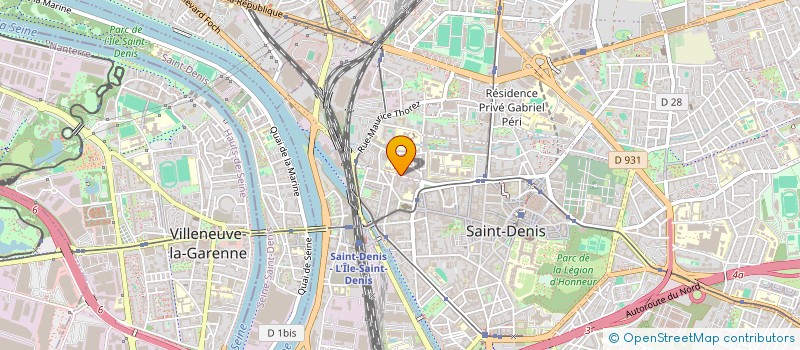 localisation de l'entreprise MONSIEUR BELAID CHABLI  SAINT-DENIS