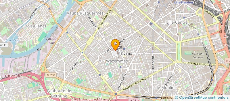 localisation de l'entreprise MONSIEUR BELAID CHAREFI à LILLE