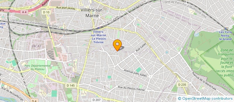 localisation de l'entreprise MONSIEUR BELAID DJAMER à CHAMPIGNY-SUR-MARNE