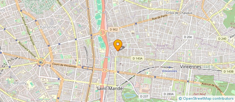 localisation de l'entreprise MONSIEUR BELAID DJELLAOUI à MONTREUIL