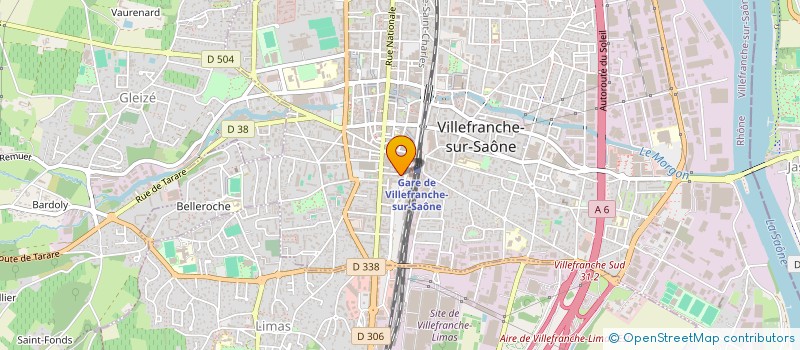 localisation de l'entreprise MONSIEUR BELAID FEDDI  VILLEFRANCHE-SUR-SAONE