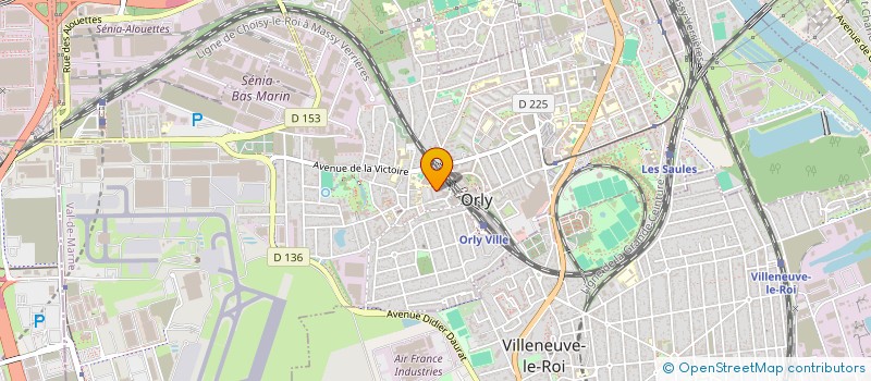 localisation de l'entreprise MONSIEUR BELAID HAMITECHE  ORLY