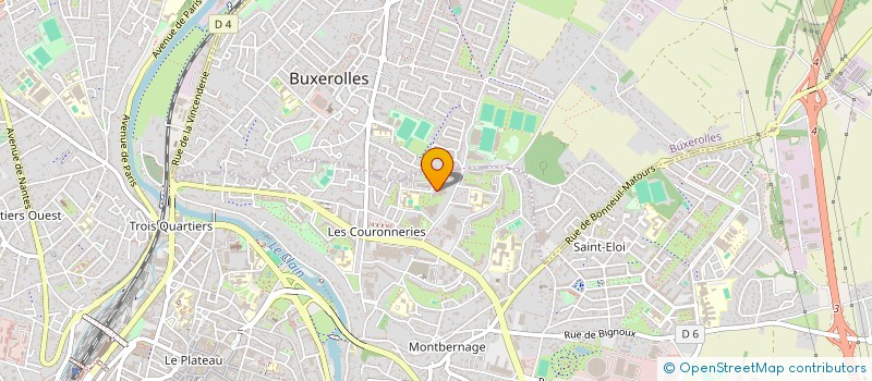 localisation de l'entreprise MONSIEUR BELAID KALI  POITIERS