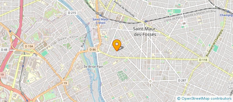 localisation de l'entreprise MONSIEUR BELAID KHOUFACHE à SAINT-MAUR-DES-FOSSES