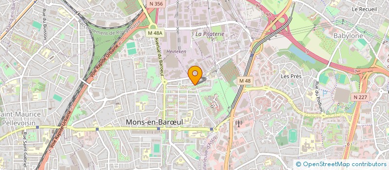 localisation de l'entreprise MONSIEUR BELAID LAHFATI  MONS-EN-BARUL