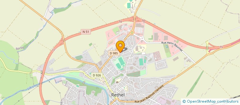 localisation de l'entreprise MONSIEUR BELAID LESLOUS  LUCQUY