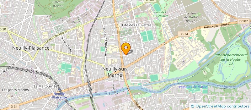 localisation de l'entreprise MONSIEUR BELAID MAKDOUD à NEUILLY-SUR-MARNE