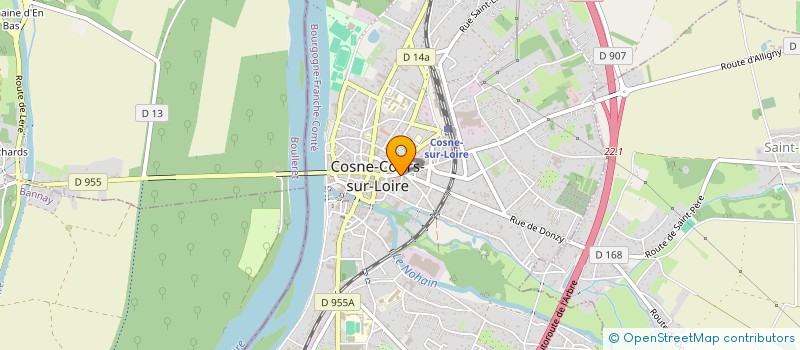 localisation de l'entreprise MONSIEUR BELAID OUKHOUIA à COSNE-COURS-SUR-LOIRE