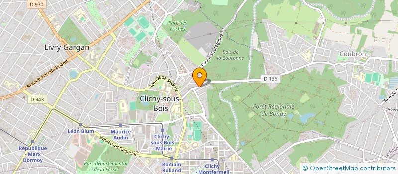 localisation de l'entreprise MONSIEUR BELAID SADDEDINE à CLICHY-SOUS-BOIS