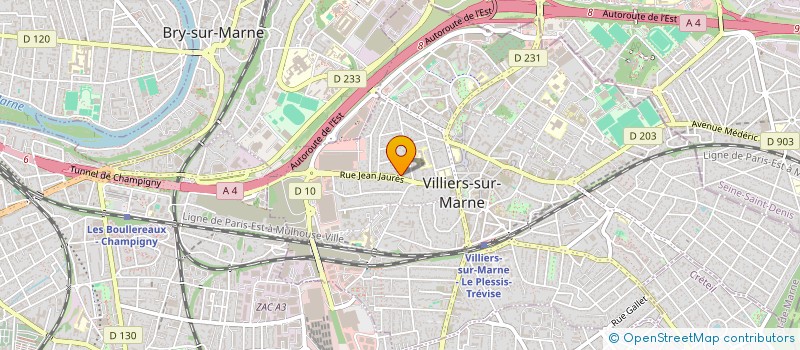 localisation de l'entreprise MONSIEUR BELAID TALO à VILLIERS-SUR-MARNE