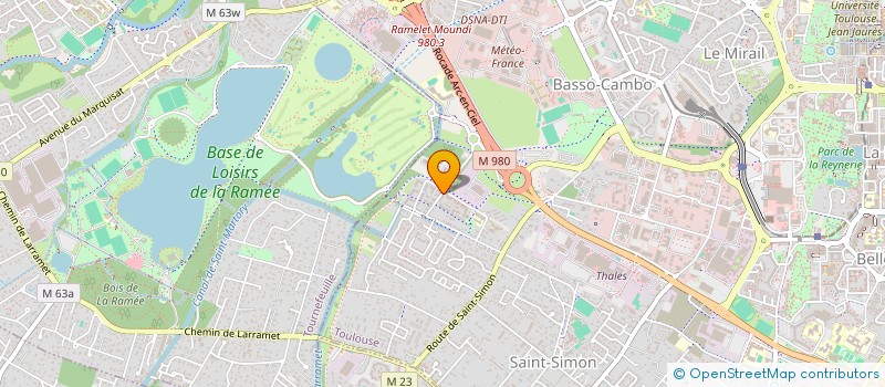 localisation de l'entreprise MONSIEUR BELAL MHAMDI à TOULOUSE