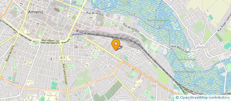 localisation de l'entreprise MONSIEUR BELALI DAHLOUK  AMIENS