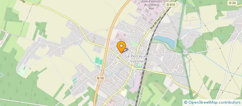 localisation de l'entreprise MONSIEUR BELARMINO PIRES PEREIRA  LE PERRAY-EN-YVELINES