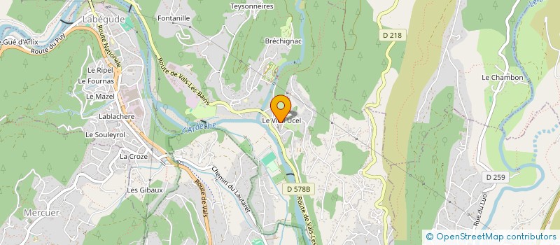 localisation de l'entreprise MONSIEUR BELAZREG HAMIDI  UCEL