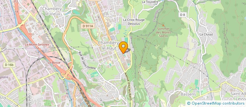 localisation de l'entreprise MONSIEUR BELCACEM CHAKRI à CHAMBERY