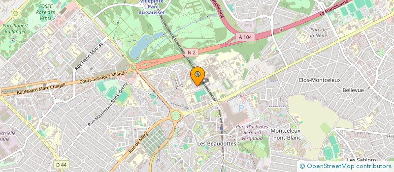 localisation de l'entreprise MONSIEUR BELEDU PELENDO à AULNAY-SOUS-BOIS