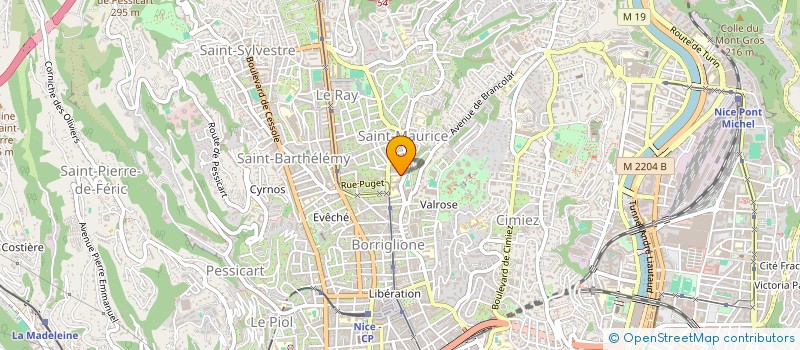 localisation de l'entreprise MONSIEUR BELEK MAMATKOULOV à NICE