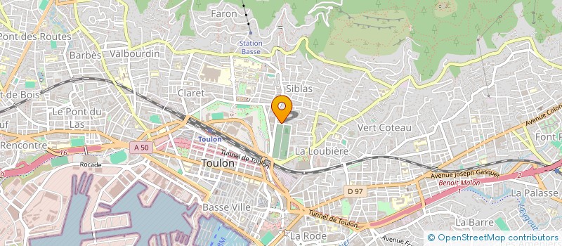 localisation de l'entreprise MONSIEUR BELGACEM ABDESSALEM à TOULON