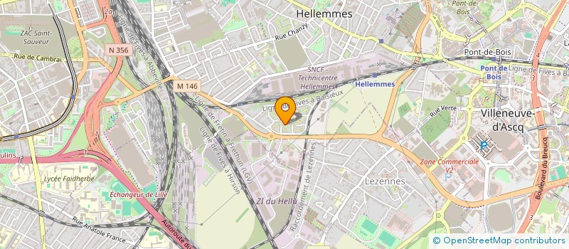 localisation de l'entreprise MONSIEUR BELGACEM ACHIT à LILLE