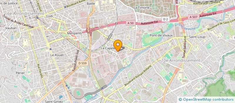 localisation de l'entreprise MONSIEUR BELGACEM BELHAFIANE à MARSEILLE