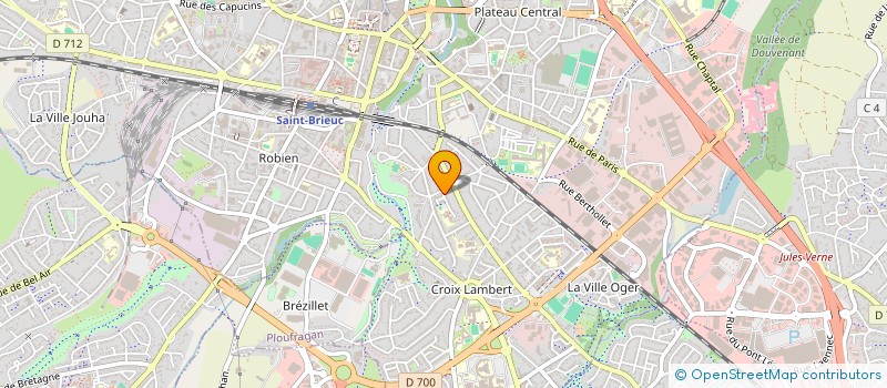 localisation de l'entreprise MONSIEUR BELGACEM BEN FREJ à SAINT-BRIEUC