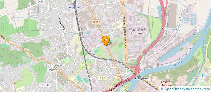 localisation de l'entreprise MONSIEUR BELGACEM BEN HAZZEZ  METZ