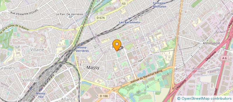 localisation de l'entreprise MONSIEUR BELGACEM BEN LTAIF à MASSY