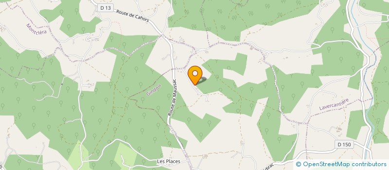 localisation de l'entreprise MONSIEUR BELGACEM BENAMAR  GINDOU