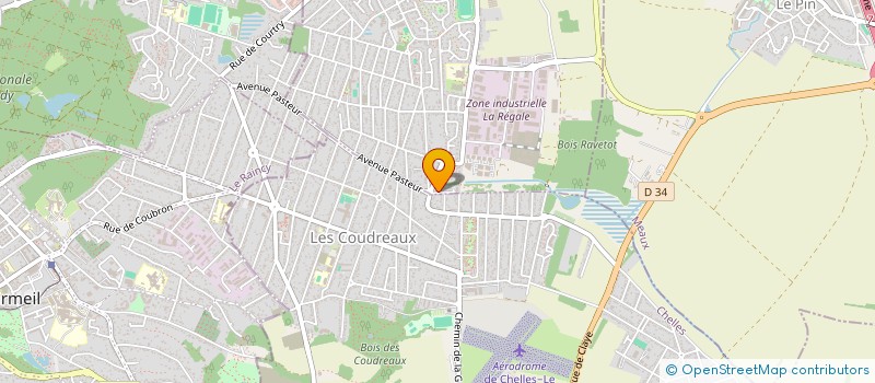 localisation de l'entreprise MONSIEUR BELGACEM BENDRIMIA à COURTRY